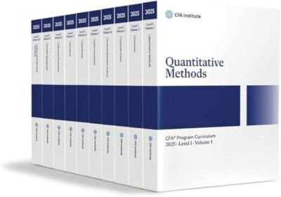 CFA Level 1 2025 Lehrplanbücher non paper