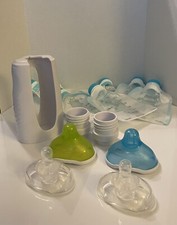 KIINDE BOTTLE SET BREAST FEEDING PUMPING KIT NIPPLES INCLUDED
