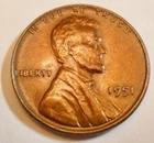 1951 P Lincoln Wheat Cent / Penny *AU - ABOUT UNCIRCULATED*  *FREE SHIPPING*