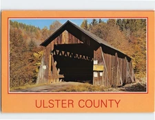 Postcard Millbrook Bridge Dry Brook Hardenburgh New York USA