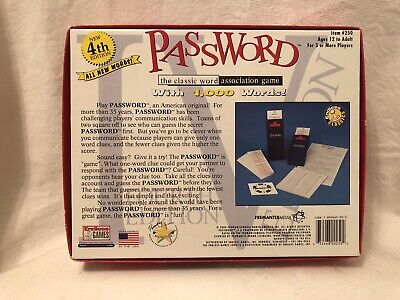 Password - The Original Word Association Game