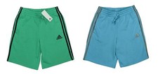 Adidas 3-Stripes 10" Inseam Fleece-Lined Athletic Men's Sweat Shorts NWT