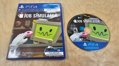 Job Simulator PSVR Sony Playstation Tested Working RARE Fast