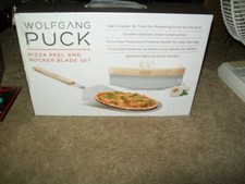 WOLFGANG PUCK Pizza Peel And Rocker Blade Set...