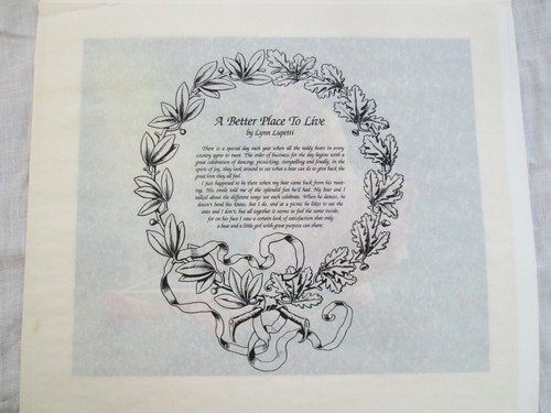 AUTHENTIC “A BETTER PLACE TO LIVE" BY LYNN LUPETTI SIGNED & NUMBERED LITHOGRAPH - Picture 6 of 11