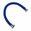 thumbnail 2  - 24mm Blue Softline Barrier Rope Wormed In Brown C/W Cup End Fittings
