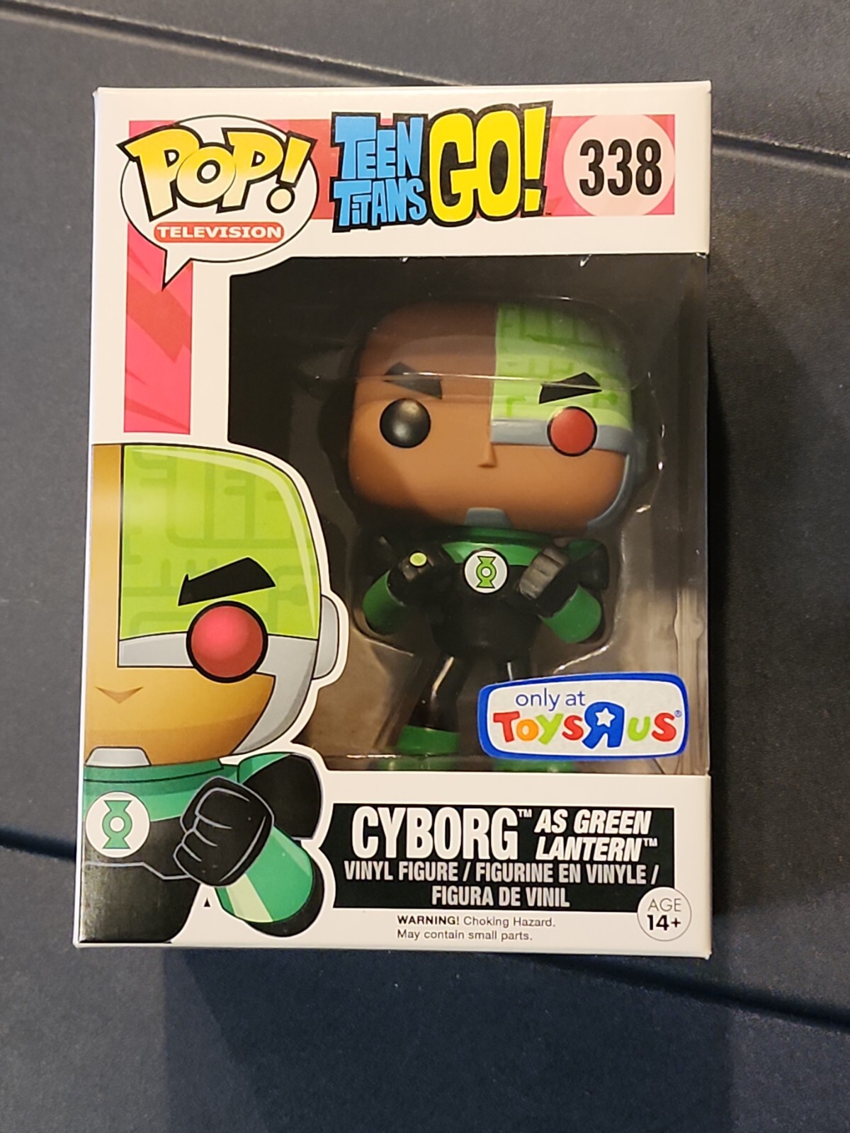 Funko Cyborg Como Linterna Verde #338 Pop! Teen Titans Go! Figura De Vinilo