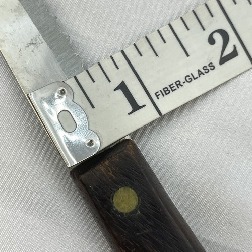 Unbranded Japan-Made Serrated Bread Knife with Wood Handle Vintage 7.5" Blade - Picture 8 of 11