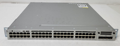 Cisco Catalyst 3850 48 Port 1GB 4 Port SFP C3850-NM-4-1G WS-C3850-48T-L #1