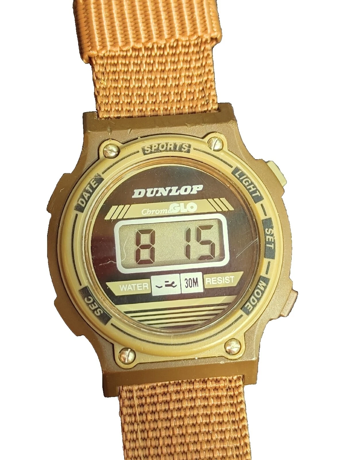 Caja de Plástico Dunlop Relojes de pulsera