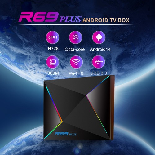 2025 Android 14 Smart TV BOX 64 GB 32 GB WIFI 6 Netzwerk Media Player Octa Core - Bild 39 von 48
