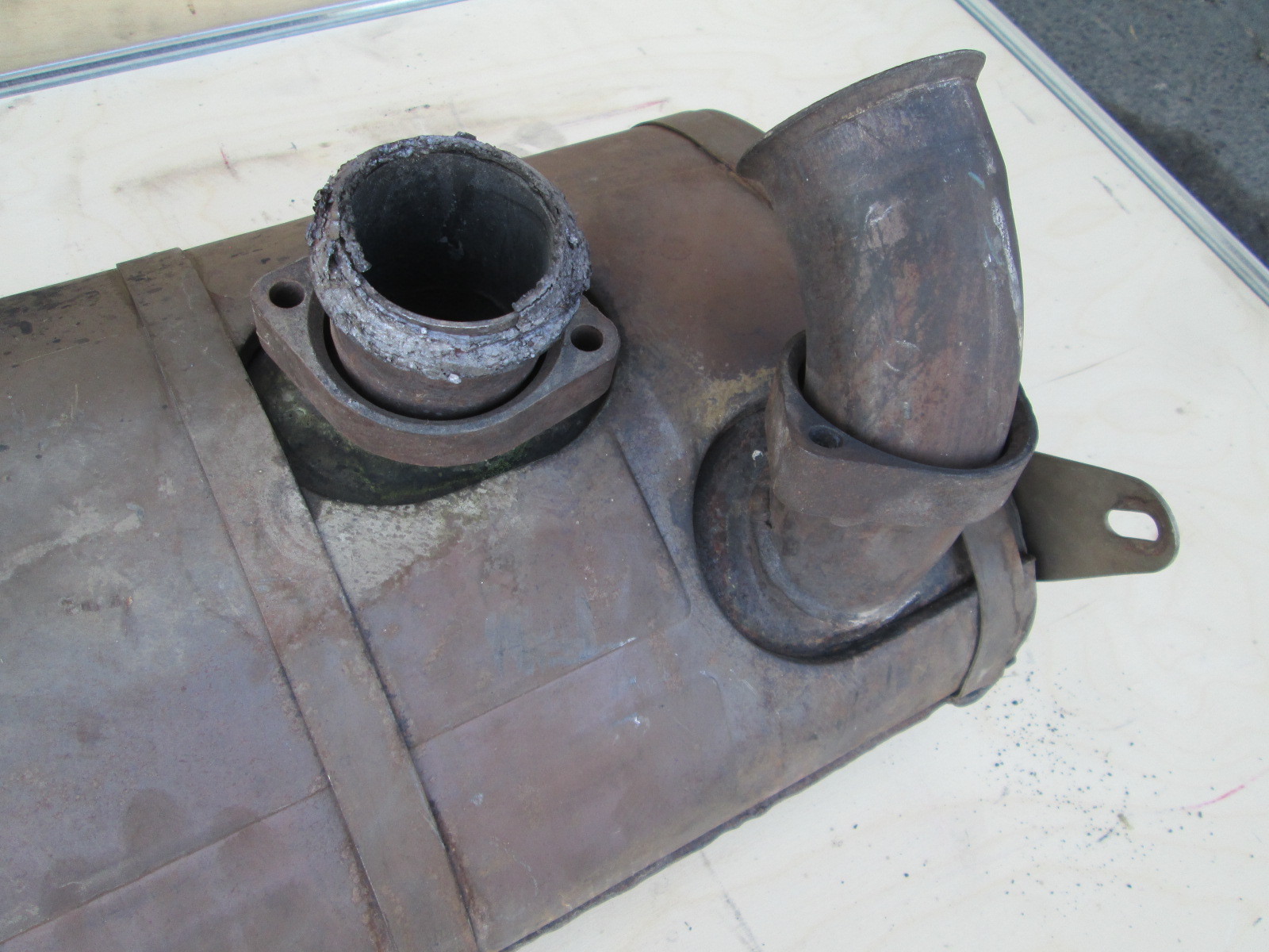 Ferrari 348 -  Exhaust Muffler -  USED - Part #  136277