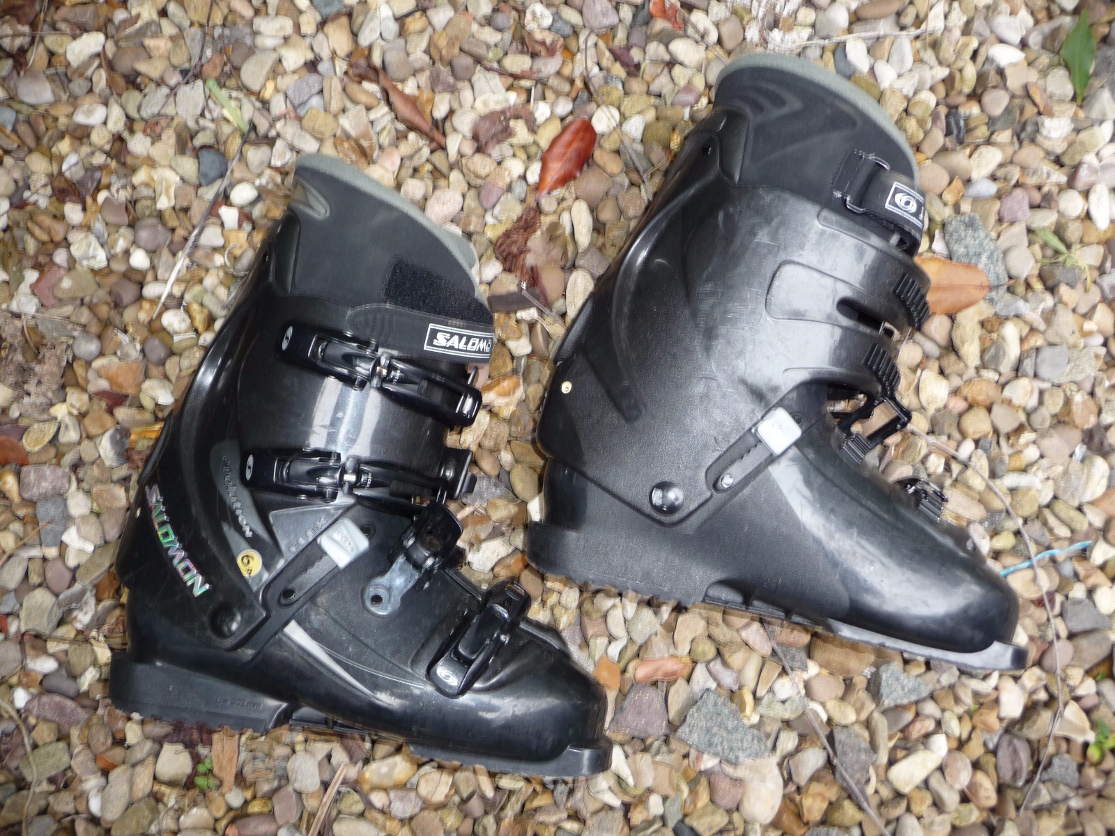 SALOMON Scarponi da sci SOLOMON evolution 6.0 taglia 8 UK 302 suola THERMICFIT nero