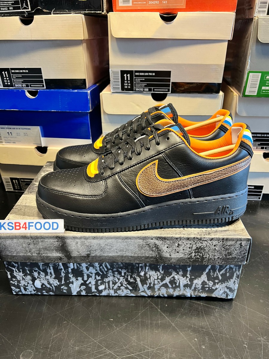 NIKE AIR FORCE 1 LOW SP 'TISCI' BLACK-BAROQUE BROWN SZ 11 RICCARDO