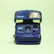 Polaroid 637 transparent 600 Instant Film Camera Rare Special Edition