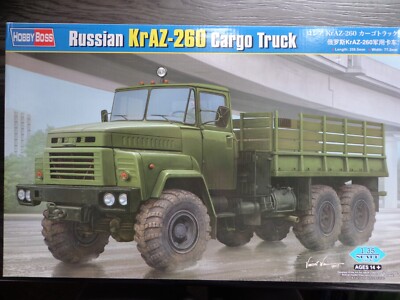 Hobby Boss Russian KRAZ-260 Cargo Truck 1/35 #85510 Armor Model