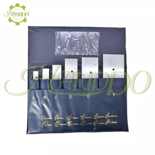 6PC ADJUSTABLE PARALLEL SET 3/8" - 2-1/4" For Layout, Inspection