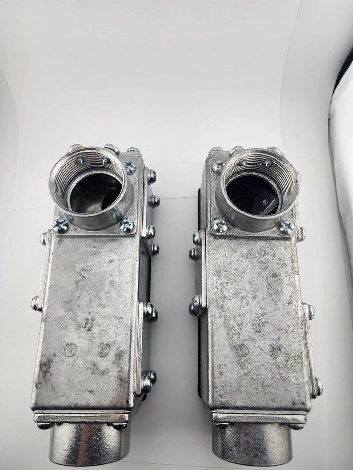 2 - Cuerpos de conducto Arlington 934- 1-1/2" LB, AnyBODY, aluminio, LB, LL, LR, T, C Foto 4 de 4