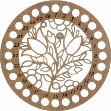 Plywood Thread Organizer Floss Organizer