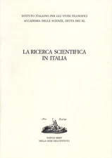 AA.VV., La ricerca scientifica in Italia, Istituto italiano per gli Studi filoso