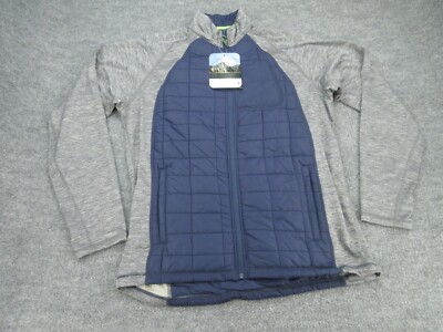 Dutch Harbor Gear Jacket Mens 2XL XXL Multicolor Full Zip Quilted Adult NEW