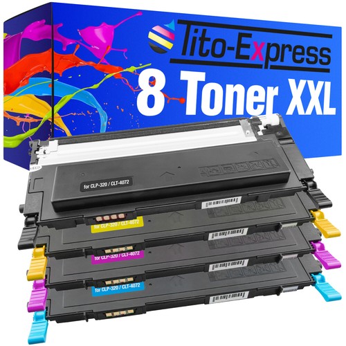 Toner Kartuschen PlatinumSerie 8x für Samsung CLT-404S CLT-406S CLT-504S CLT-506 - Afbeelding 32 van 249