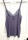 Nordstrom Lingerie  Pajama Set Camisole W/ Pants Lace Trim Blue Size M — photo 2