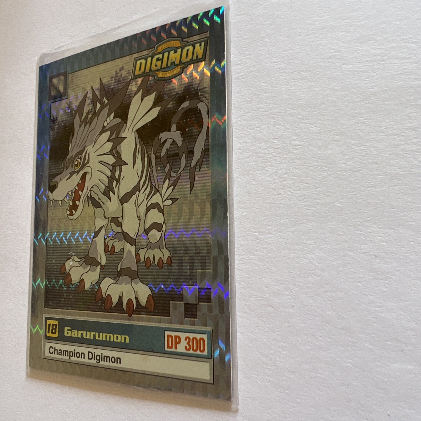 1999 Upper Deck Digimon - Digital Monsters Series 1 Special Foil Garurumon 0p5r - Picture 2 of 3