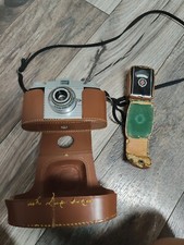 Vintage 1950s Kodak Pony 135 Viewfinder Camera W/ Vntg GE General Electric Meter