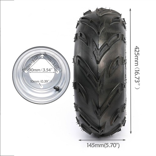 810mm Go kart Rear Axle Kit 7" Wheels Tyre Front Steering Assembly ATV Quad - Picture 6 of 14