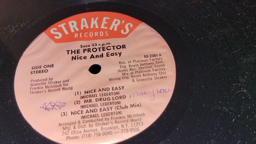 The Protector Nice And Easy LP & Give Me Room 12" Straker's & Charlies Records - Picture 3 of 4