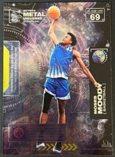 2021 Metal Universe Champions Moses Moody Rookie Card RC #69 Warriors A-8