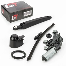Wischermotor Heck Scheibenwischer Dichtung Set Motor Düse hinten für VW Lupo