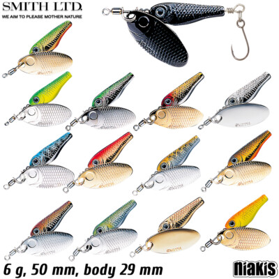 Smith Niakis 6 g Trout Spinner Assorted Colors
