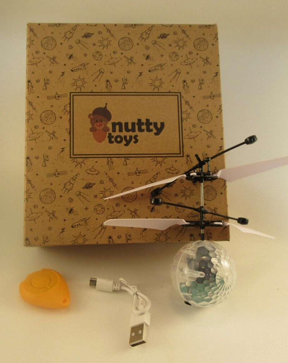 Nutty Toys Kid’s Flying Ball Spinner Drones New In Box eBay