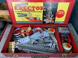 Vintage Gilbert 6 1/2 All Electric Erector Set | eBay