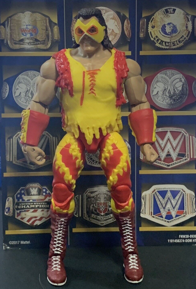 Mattel WWE Wrestlemania Brutus The Barber Beefcake WWE Elite Collection Figure