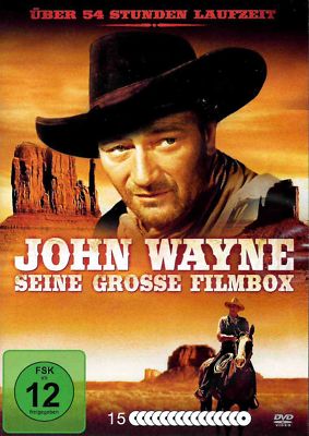 John Wayne | Seine grosse Filmbox | 15 DVDs | Westen Legende  [FSK12] DVD