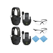 Walkers Razor Tacti Grip Rubber Headband Walkie Talkie Bundle 2 Pack
