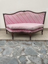 Divano ad Angolo stile luigi xv in noce epoca primi 900