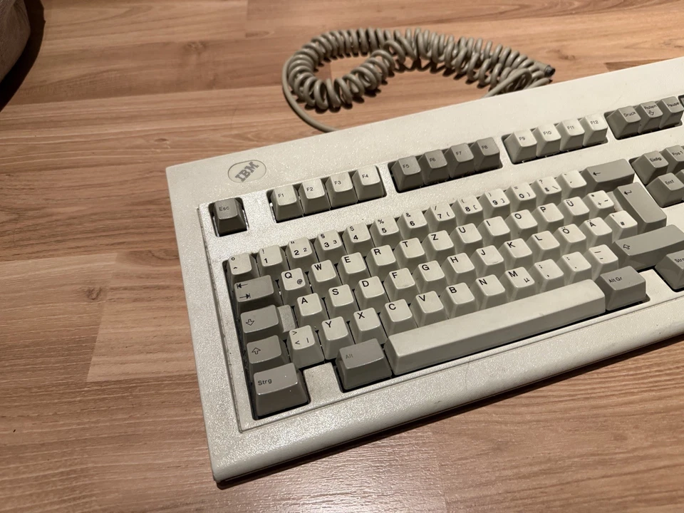 IBM Keyboard Tastatur 1386716 Model M Klick Clicky 1987 PS/2 Retro 486 Rainbow F - Bild 2 von 4