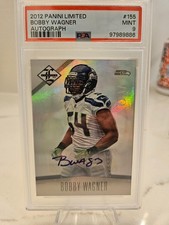 2012 Limited - Phenom Bobby Wagner #155 Monikers Silver 42/299 (AU, RC)