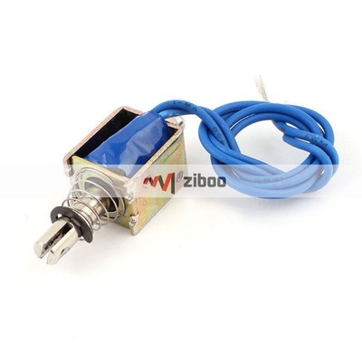 JF-0520B DC12V 800 mA 10mm 40g Push Pull Type Solenoid Electromagnet Actuator Kd
