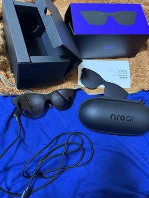 XREAL Nreal Air AR Smart Glasses NR-7100RGL w/ Box Tested Working From Japan