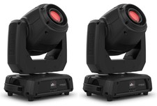  2 Chauvet DJ Intimidator Spot 360X DMX LED Moving Head Lights w/RF Receivers