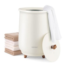 23L Bathroom Towel Warmer Bucket 4 Timer w/3-Level Heating  Fragrance Holder