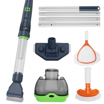 Rechargeable Pool & Spa Hot Tub Vacuum Cleaner - Dual Mode & Magnetic Drive S...