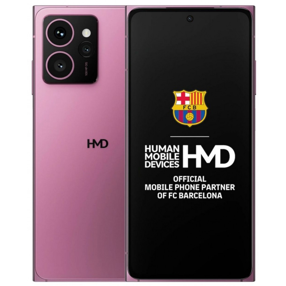 HMD Skyline 5G 256 GB / 8 GB - Smartphone - 108 MP - pOLED Display- neon pink