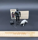 Vintage 1985 GI Joe Snake Eyes & Timber 100% Complete With File Card Nice
