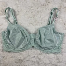 Victoria's Secret Dream Angels Unlined Push Up Bra Shimmer Mint Size 34DDD